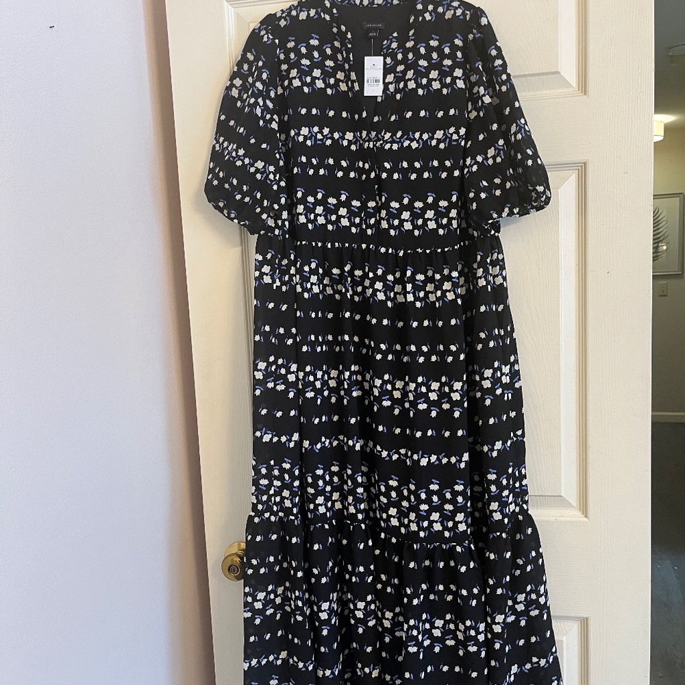 Ann Taylor size L sundress maxi NWT